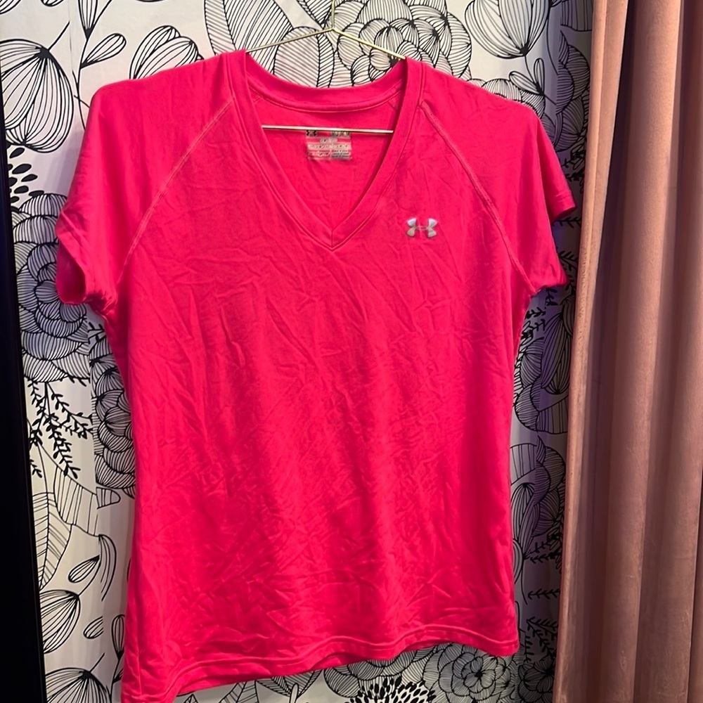 Pink Under Armour Tee